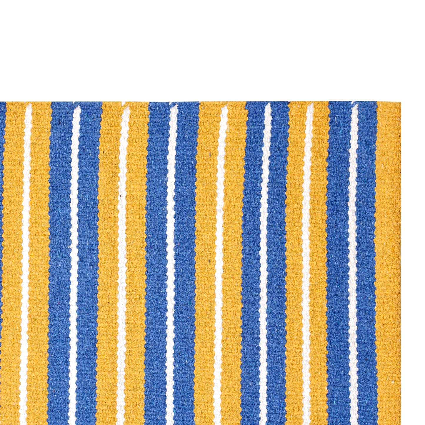 Cosmorug Premium Quality Striped and Lined Cotton Kitchen Mats