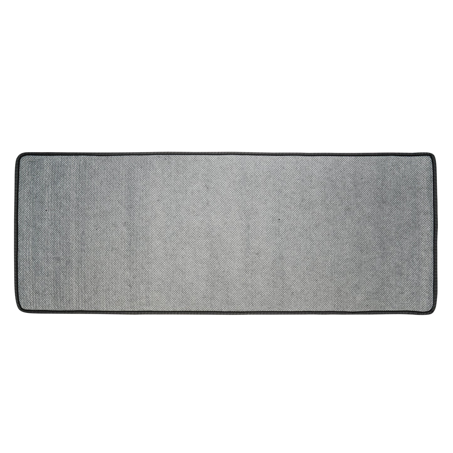 Cosmorugs 8mm Self Cushioning Antiskid Cotton Yoga Mats Black and Grey