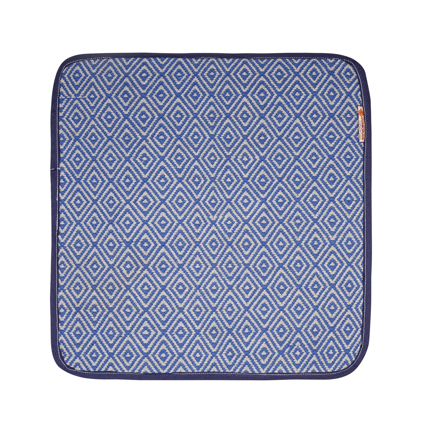 Cosmorugs Eco-friendly 10mm Thick Cotton Handloom Puja Mats