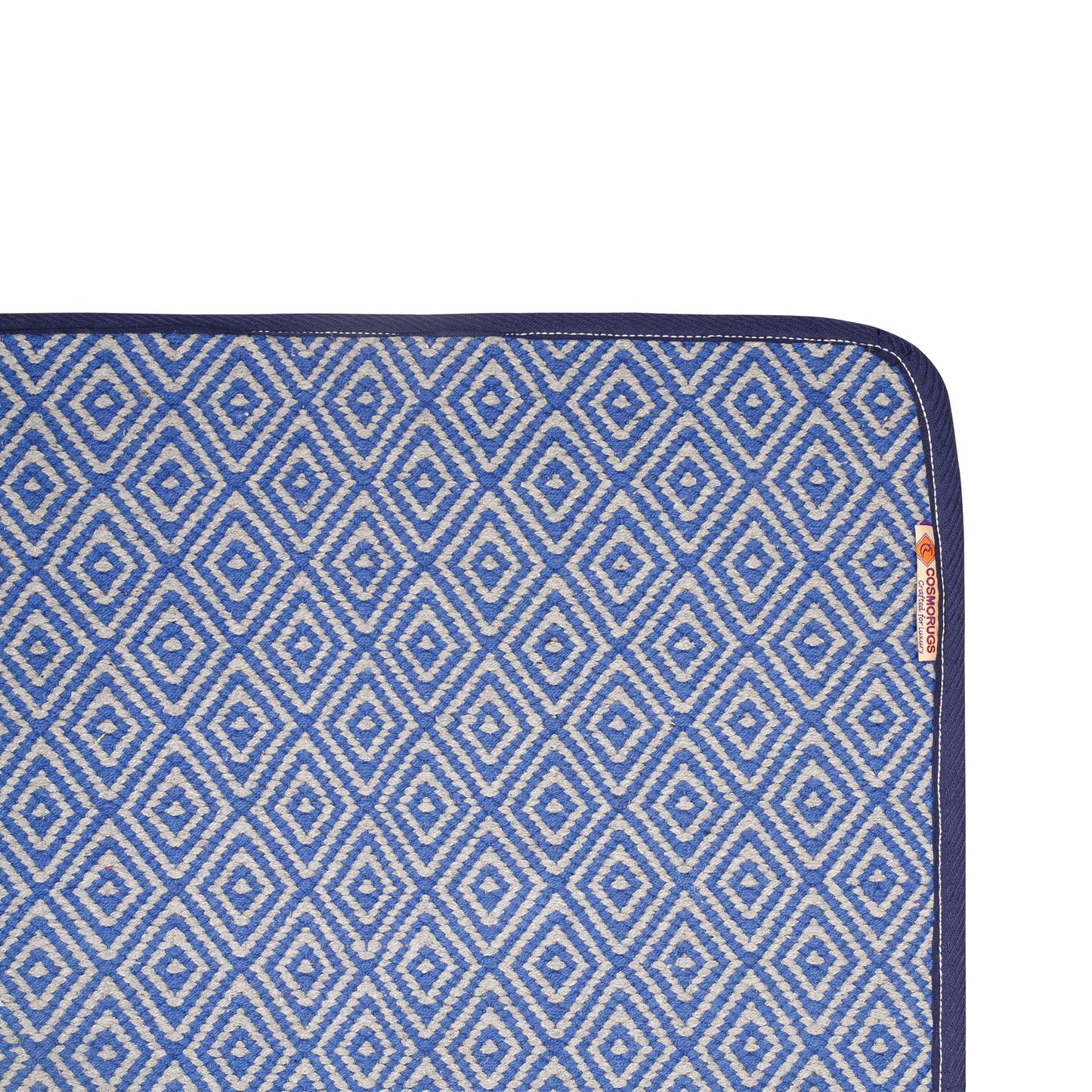 Cosmorugs Eco-friendly 10mm Thick Cotton Handloom Puja Mats