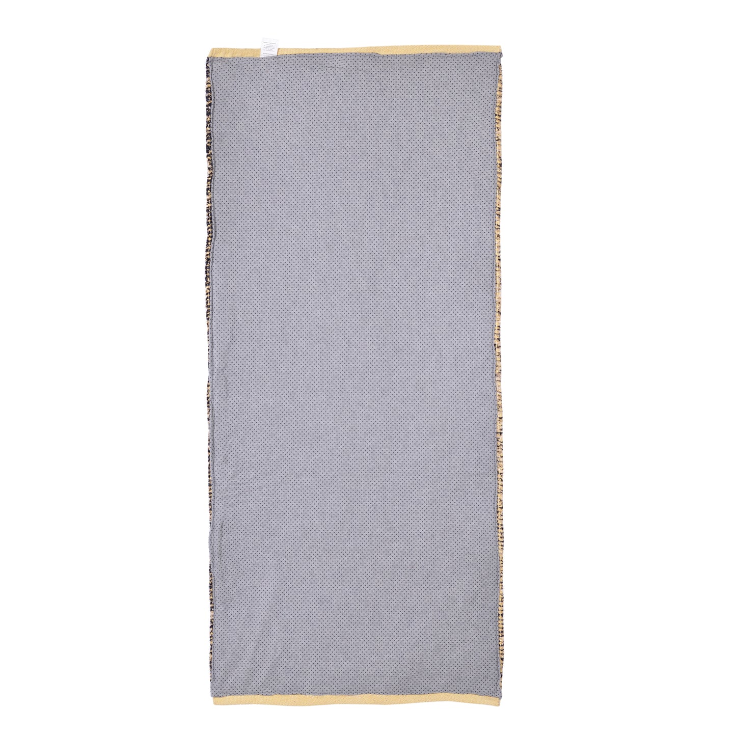 Cosmorugs Fancy Antiskid Cotton & Feather Yarn Bed Runner Yellow & Red