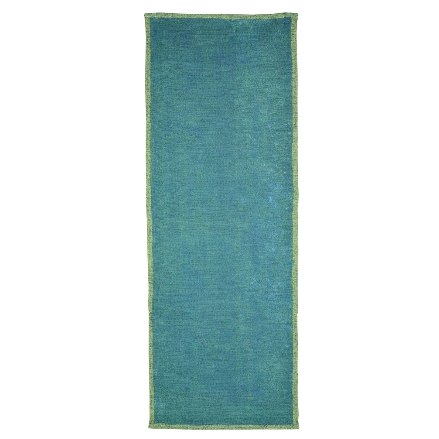 Cosmorugs Antiskid Rubber Backed Ecofriendly Cotton Yoga Mat Mix Color