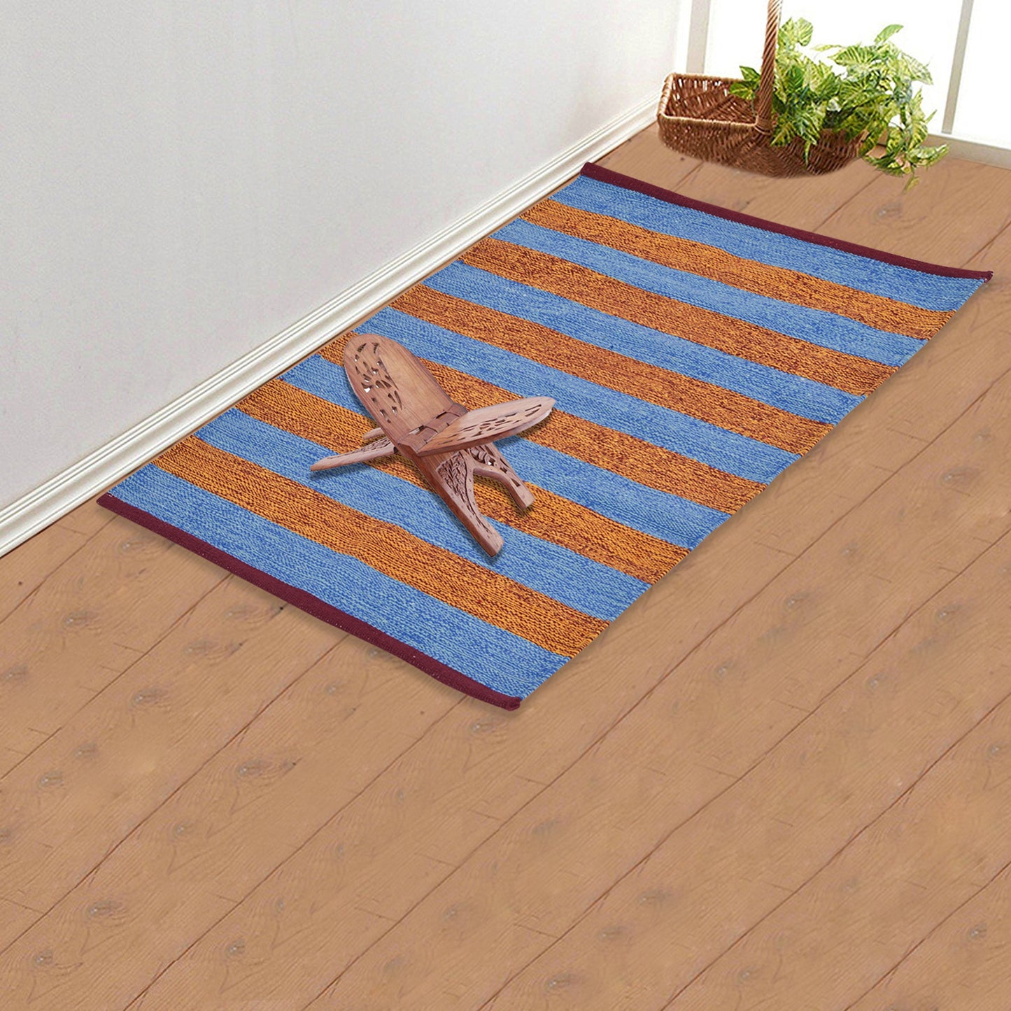 Cosmorugs handwoven cotton Puja mats