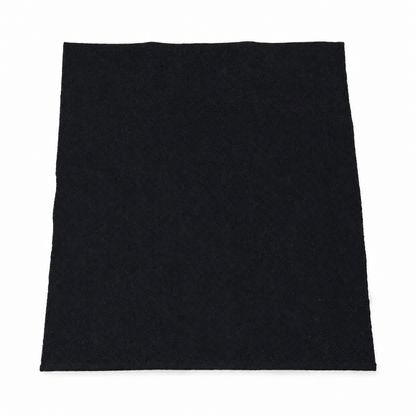 Cosmorugs Handwoven Cotton Pet Mat – Black | 4mm Thick