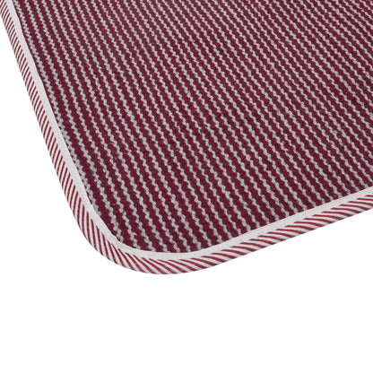 Cosmorugs Handwoven Cotton Puja Mats 2x2 Feet 3mm Thick