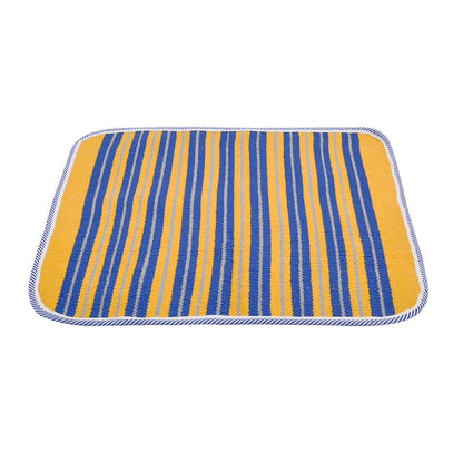 Cosmorugs Handwoven Cotton Puja Mats 2x2 Feet 3mm Thick