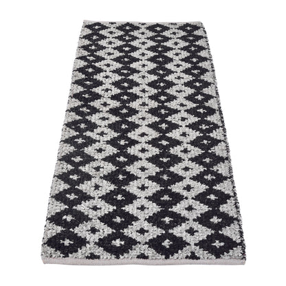 Cosmorugs Handloom Fancy Antiskid Cotton Feather Yarn Bed Side Runners