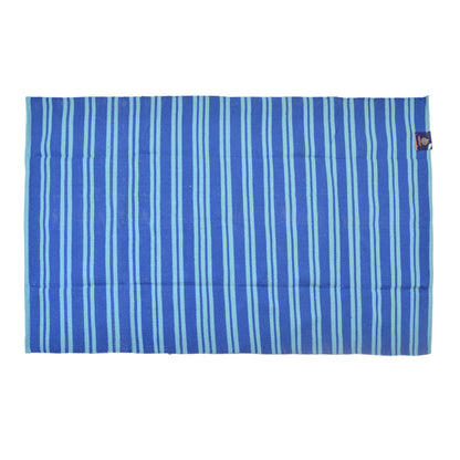 Cosmorugs Eco-friendly Cotton Stripes Dhurries 4x6 feet