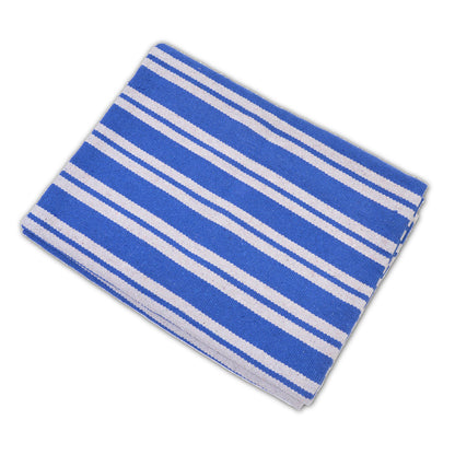 Cosmorugs Eco-friendly Cotton Stripes Dhurries 4x6 feet
