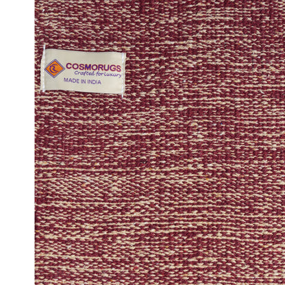 Cosmorugs Antiskid Rubber Backed Ecofriendly Cotton Yoga Mat Mix Color
