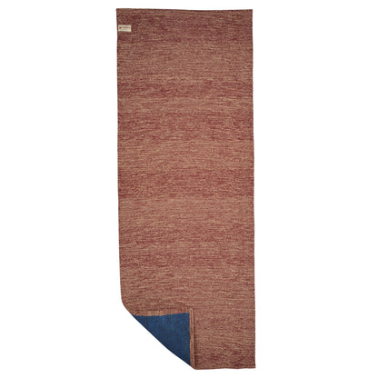 Cosmorugs Antiskid Rubber Backed Ecofriendly Cotton Yoga Mat Mix Color