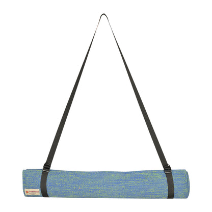 Cosmorugs Antiskid Rubber Backed Ecofriendly Cotton Yoga Mat Mix Color