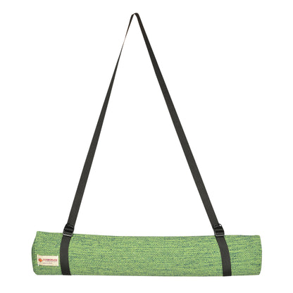 Cosmorugs Antiskid Rubber Backed Ecofriendly Cotton Yoga Mat Mix Color