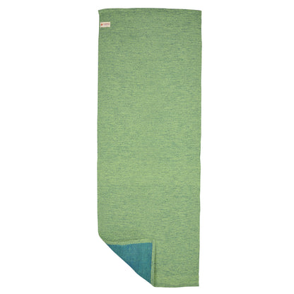 Cosmorugs Antiskid Rubber Backed Ecofriendly Cotton Yoga Mat Mix Color