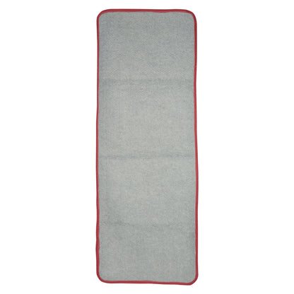 Cosmorugs Antiskid Cotton Yoga Mats 8mm Thick Maroon and Beige Colors