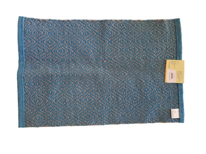 Light Blue and Grey Color Diamond Design