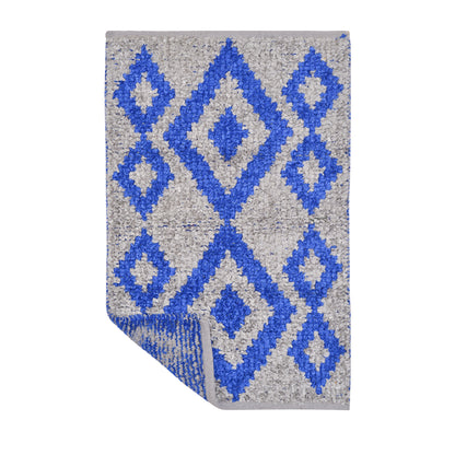 Cosmorugs Handwoven Cotton Puja Mats with Furr - Luxurious and Stylish