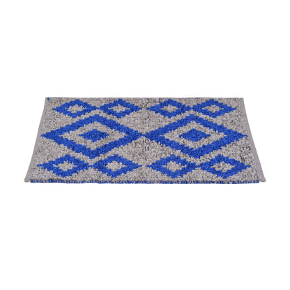 Cosmorugs Handwoven Cotton Puja Mats with Furr - Luxurious and Stylish