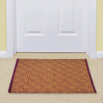 Cosmorugs Luxury Premium Cotton Designer Door Mats for Home and Office