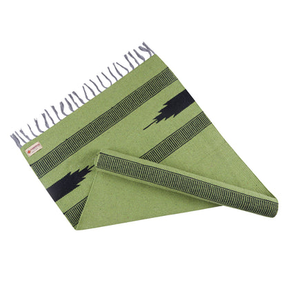 Cosmorugs Premium Cotton Yoga Mat with Hand Design 3mm Thick & Durable