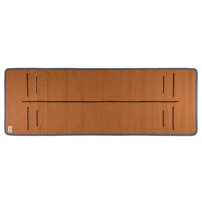 Cosmorugs Cloth Backed Yoga Mats with Alignment Lines for Perfect Grip